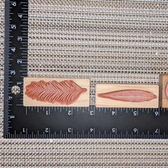 3 Plant Rubber Stamps NWT - Picture 3 of 4